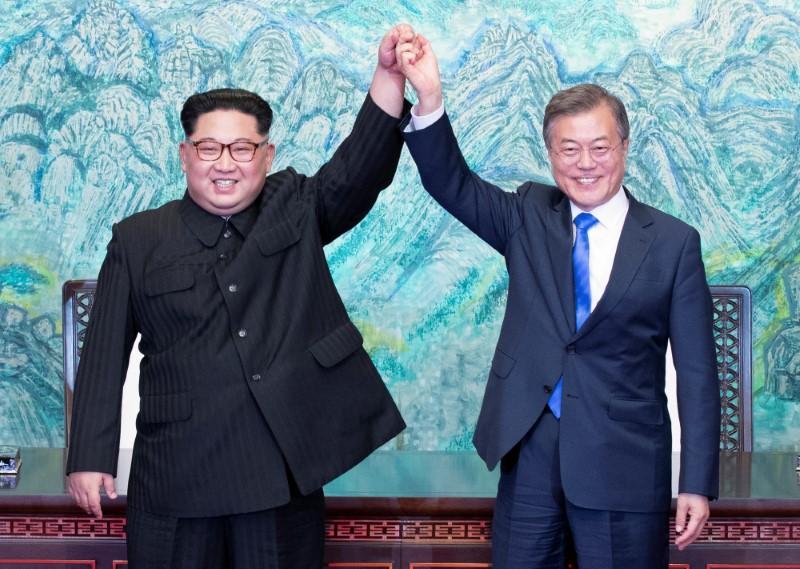 金正恩与文在寅
