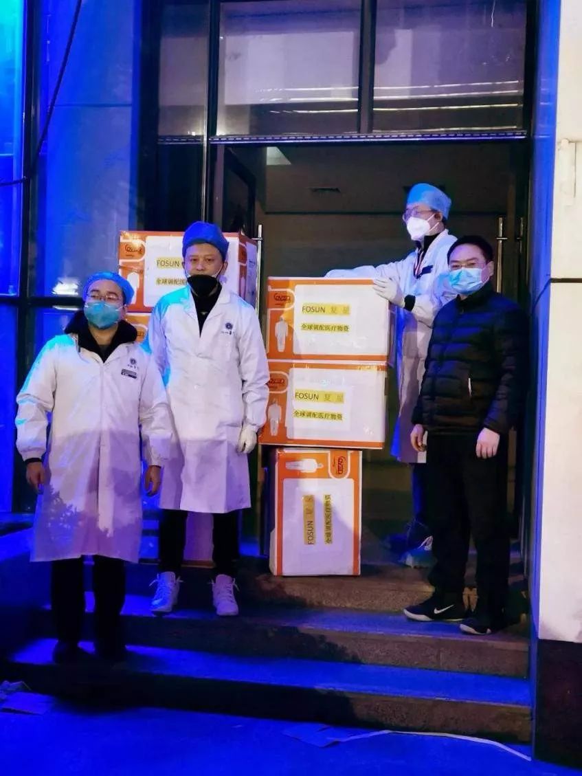 这些救援物资绕过红会，直达华中科技大学附属协和医院