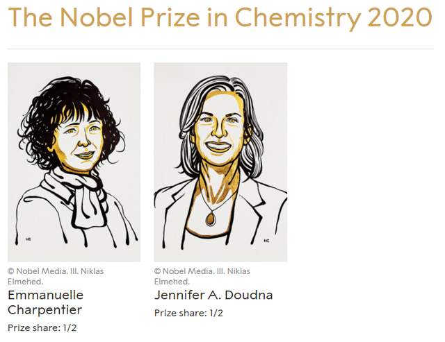 开发基因编辑技术 美法两女学者共享诺贝尔化学奖3.jpg