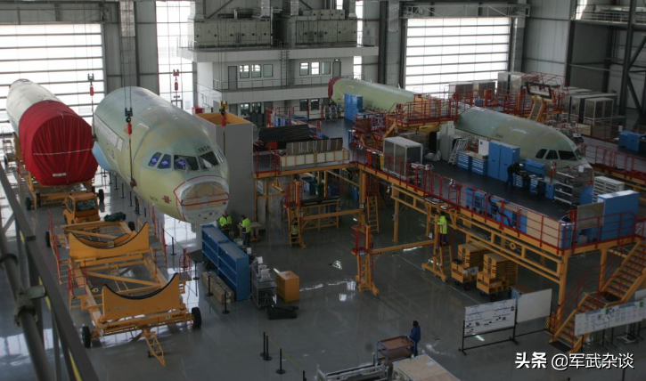 大部分A320NEO的总装工作在中国进行