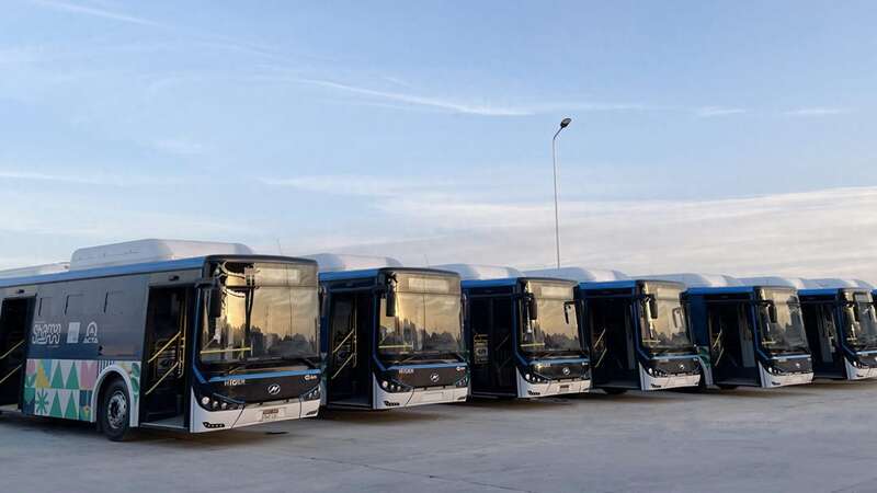 埃及沙姆沙伊赫的中国电动巴士 Sustainable Bus