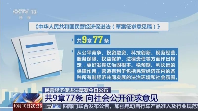 中华人民共和国民营经济促进法（草案征求意见稿）